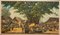 GA Kadir, Indonesian Village View, Oil on Canvas, Early 20th Century 3