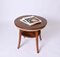 Tavolino da caffè Mid-Century in legno di castagno e corda, Italia, anni '50, Immagine 16