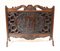 Flemish Walnut Carved Fire Screen Divider, 1880s 1