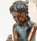 Bronze Child and Bird Statue Girl Casting 3