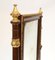 Antiker französischer Spiegel aus Mahagoni mit vergoldetem Rahmen, 1890er 7