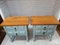 Vintage Country Bedside Tables in Oak and Beech, 1930s, Set of 2 4