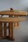Mid-Century Modern Danish Solid Pine Round Dining Table, 1970s, Image 8