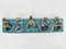 Ceramic Clowns Players Wall Clothes Hanger by San Polo Venezia, Italy, 1955, Image 1