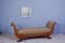 Antique Walnut Wood Boat Sofa, 1890s 12