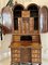 Antique Burr Walnut Inlaid Marquetry Bookcase by William and Mary, 1680s, Image 3