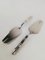 Mid-Century Silver Plated and Faux Bamboo Cutlery from San Marco, Italy, 1970s, Set of 68, Image 25