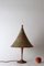 Art & Craft Metal and Wool Hexenhut Table Lamp, 1980s, Image 2