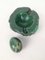 Posacenere Mid-Century in alabastro verde intagliato a mano di Rb, Italia, anni '60, Immagine 10