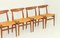 Danish W2 Chairs by Hans Wegner, 1950s, Set of 6 3