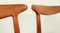 Danish W2 Chairs by Hans Wegner, 1950s, Set of 6, Image 4