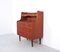 Danish Secretary in Teak with Pull Out Mirror and Desk, 1960s, Image 4