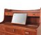 Danish Secretary in Teak with Pull Out Mirror and Desk, 1960s, Image 7