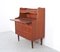 Danish Secretary in Teak with Pull Out Mirror and Desk, 1960s, Image 5