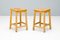 Lab Stools in Beech, Set of 2, Image 9