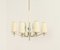 Italian Chandelier with Six Arms from Stilnovo, 1940s 11