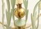 Lámpara de araña italiana con seis brazos de Stilnovo, años 40, Imagen 5