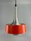 Danish Metal Ceiling Lamp from Fog & Mørup, 1970s 15