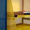 Postmodern Yellow and Steel Bookrack, Image 6