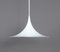 Semi XS Hanging Lamp in White by Claus Bonderup and Torsten Thorup for Fog & Mørup, 1970s, Image 1