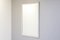 Espejo grande blanco de vidrio y madera, Imagen 2