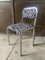 Mid-Century Modern French Dining Room Chairs in Stainless Steel, 1970s, Set of 4, Image 4