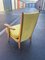 Armchair in Oak by Guillerme & Chambron for Votre Maison, 1960s 6