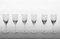 Douze Flûtes à Champagne Angel en Cristal par Marc Lalique, 1948, Set de 12 2