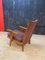 Armchair in Oak by Guillerme & Chambron for Votre Maison, 1960 9