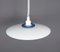 Danish Rise and Fall Lamp in White Metal, 1980s, Image 6