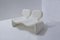 Djinn White Sofa by Olivier Mourgue, 1970s 8