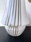 Large Italian Stripe Murano Glass Lamps, 1970s, Set of 2, Image 7