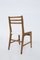 Mid-Century Wooden and Bouclé Chairs by BBPR, 1950s, Set of 12, Image 6