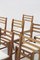 Mid-Century Wooden and Bouclé Chairs by BBPR, 1950s, Set of 12, Image 8