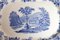 Vassoio in ceramica blu di Copeland Spode, 1914, Immagine 8