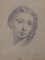 Alberto Pasini, Retrato femenino, 1870, Dibujo a lápiz sobre papel, Imagen 6