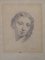 Alberto Pasini, Retrato femenino, 1870, Dibujo a lápiz sobre papel, Imagen 5