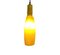 Lámpara de pared de cristal de Murano amarillo de Vetreria Vistosi, años 70, Imagen 3