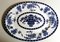 Staffordshire English Tray with Blue Transferware Decorations, 1901 3