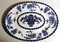 Staffordshire English Tray with Blue Transferware Decorations, 1901, Image 3