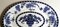 Bandeja Staffordshire inglesa con decoraciones en azul, 1901, Imagen 6