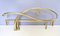 Art Nouveau Postmodern Brass Queen Size Bed Frame with Swan Motif, Italy 4