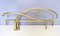 Art Nouveau Postmodern Brass Queen Size Bed Frame with Swan Motif, Italy, Image 4