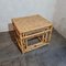 Bamboo Nesting Tables, 1960s, Set of 3 3