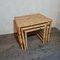 Bamboo Nesting Tables, 1960s, Set of 3 2