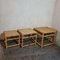 Bamboo Nesting Tables, 1960s, Set of 3 1