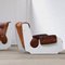 Leather Lounge Chairs, 1960s, Set of 2 3