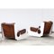 Leather Lounge Chairs, 1960s, Set of 2, Image 6