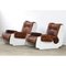 Leather Lounge Chairs, 1960s, Set of 2, Image 9