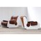 Leather Lounge Chairs, 1960s, Set of 2, Image 2